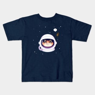 African Fat Tailed Gecko, Space Theme! Astronaut Gecko Kids T-Shirt